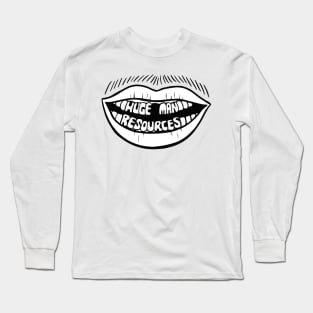 HMRR Logo - White Long Sleeve T-Shirt